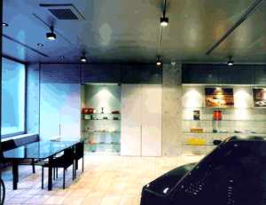 ショールーム店内