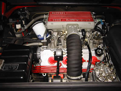 328GTB、RossoCorsa/Nero